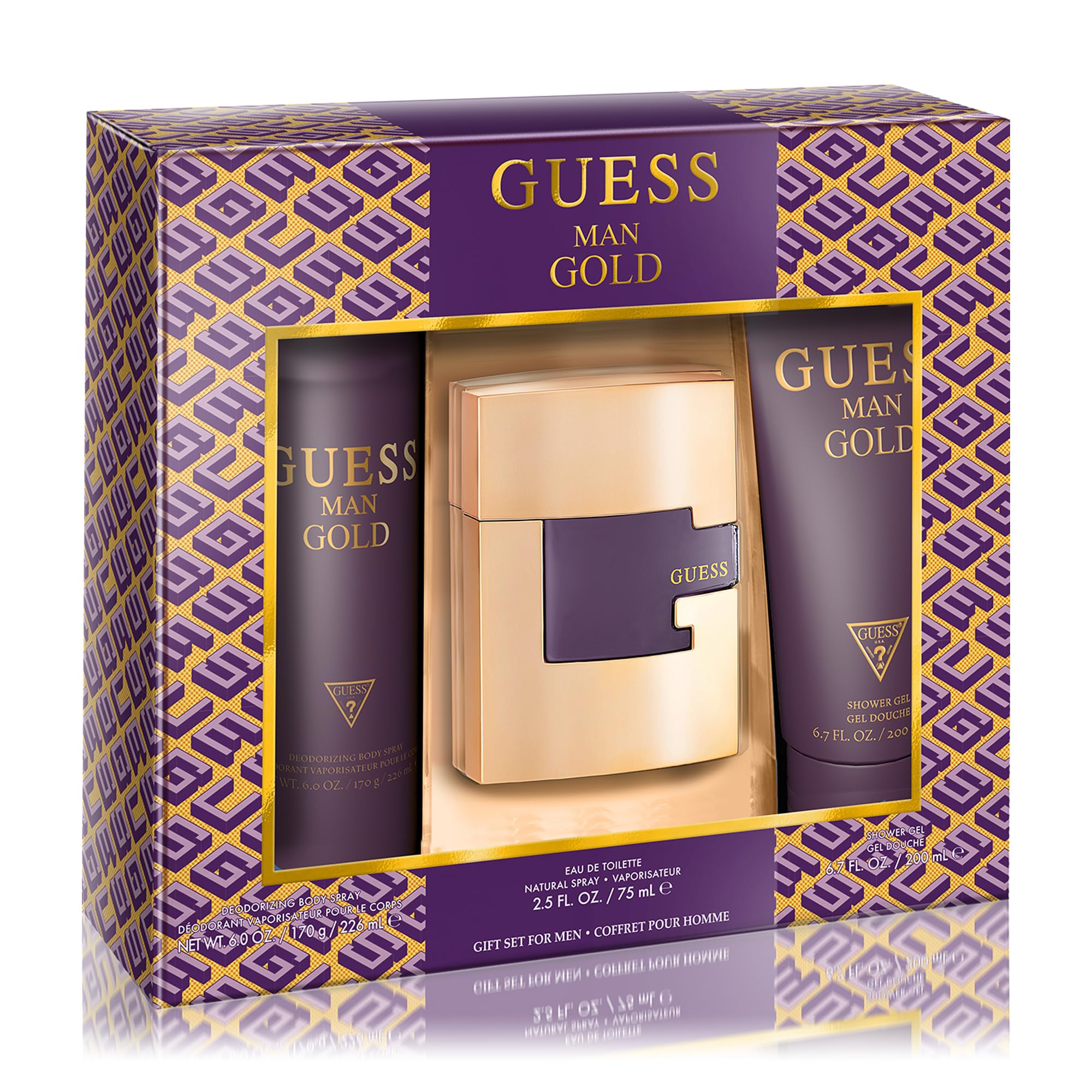 Guess Gold EDT Set For Men | My Perfume Shop