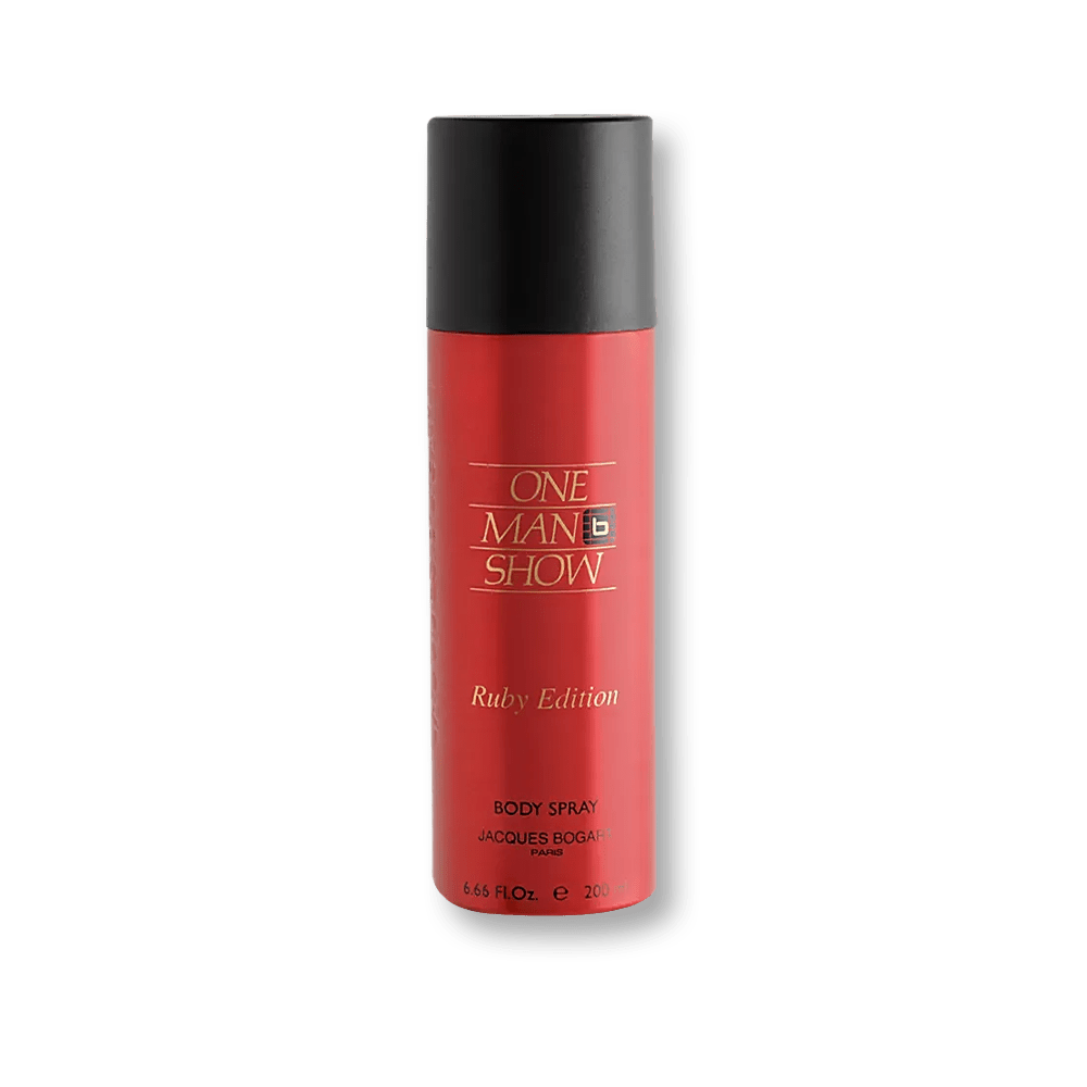 Jacques Bogart One Man Show Ruby Edition Body Spray | My Perfume Shop