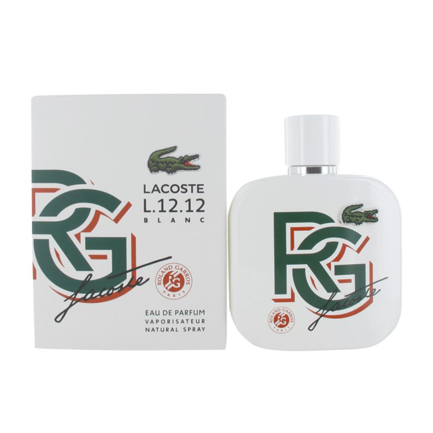 Lacoste L.12.12 Blanc Roland Garros EDP | My Perfume Shop