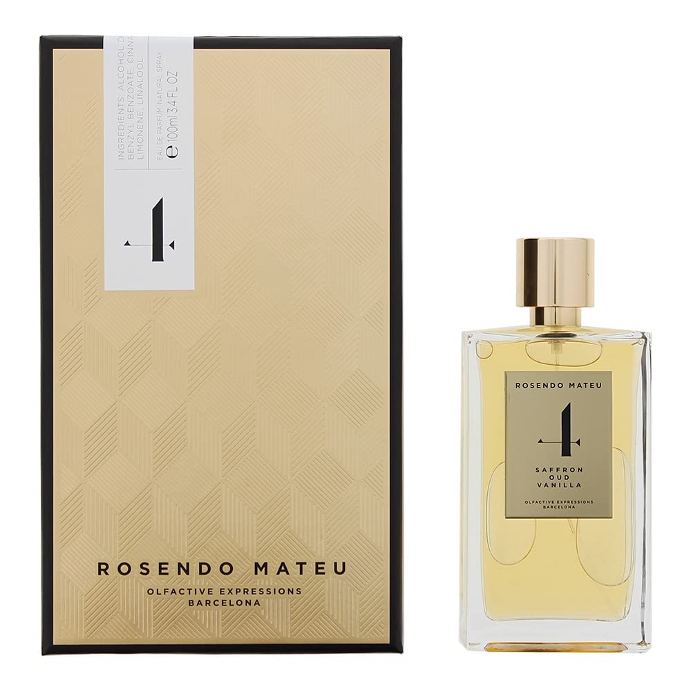 Rosendo Mateu No.4 Saffron Oud Vanilla EDP | My Perfume Shop