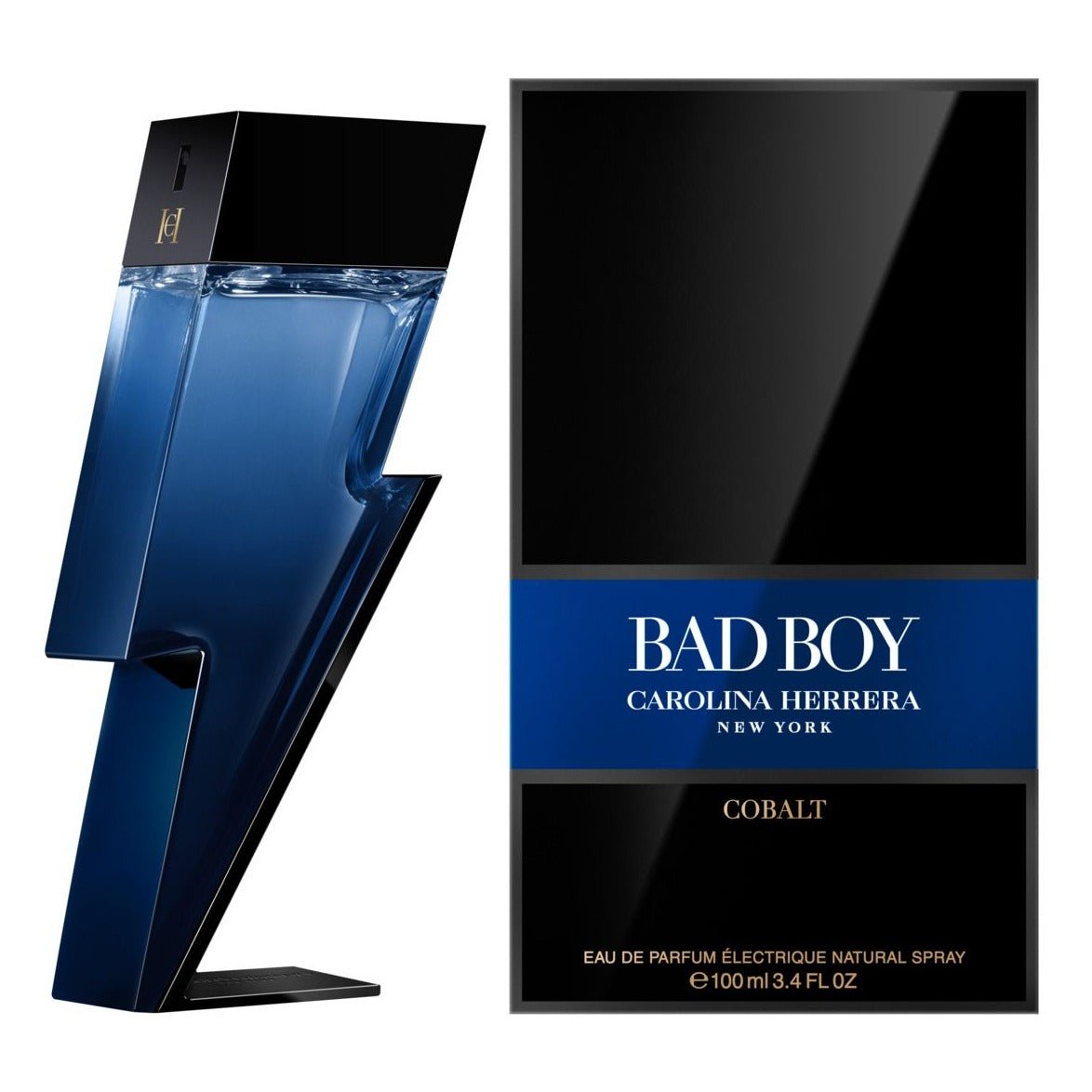 Carolina Herrera Bad Boy Cobalt Electrique EDP | My Perfume Shop