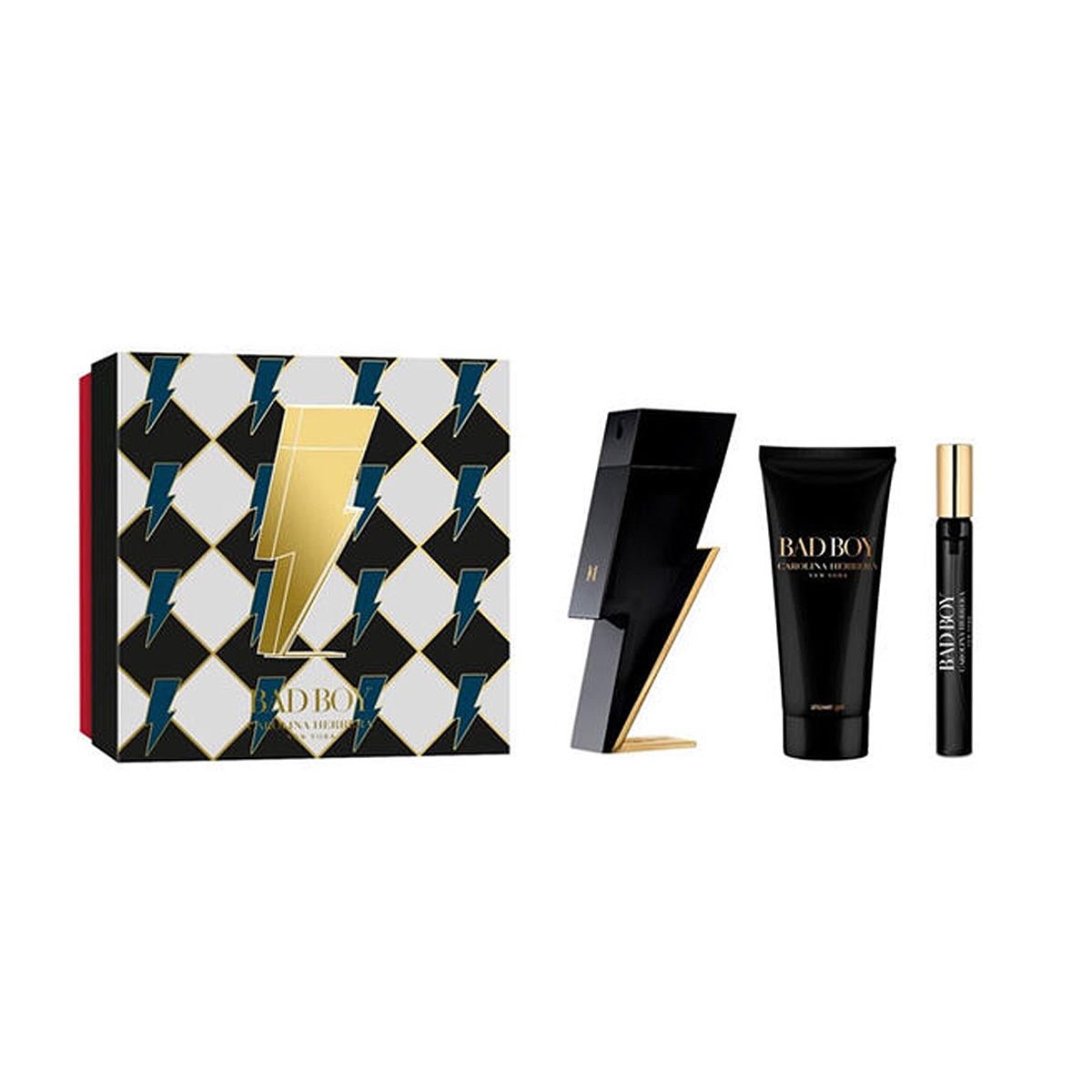 Carolina Herrera Bad Boy EDT Deluxe Gift Set | My Perfume Shop