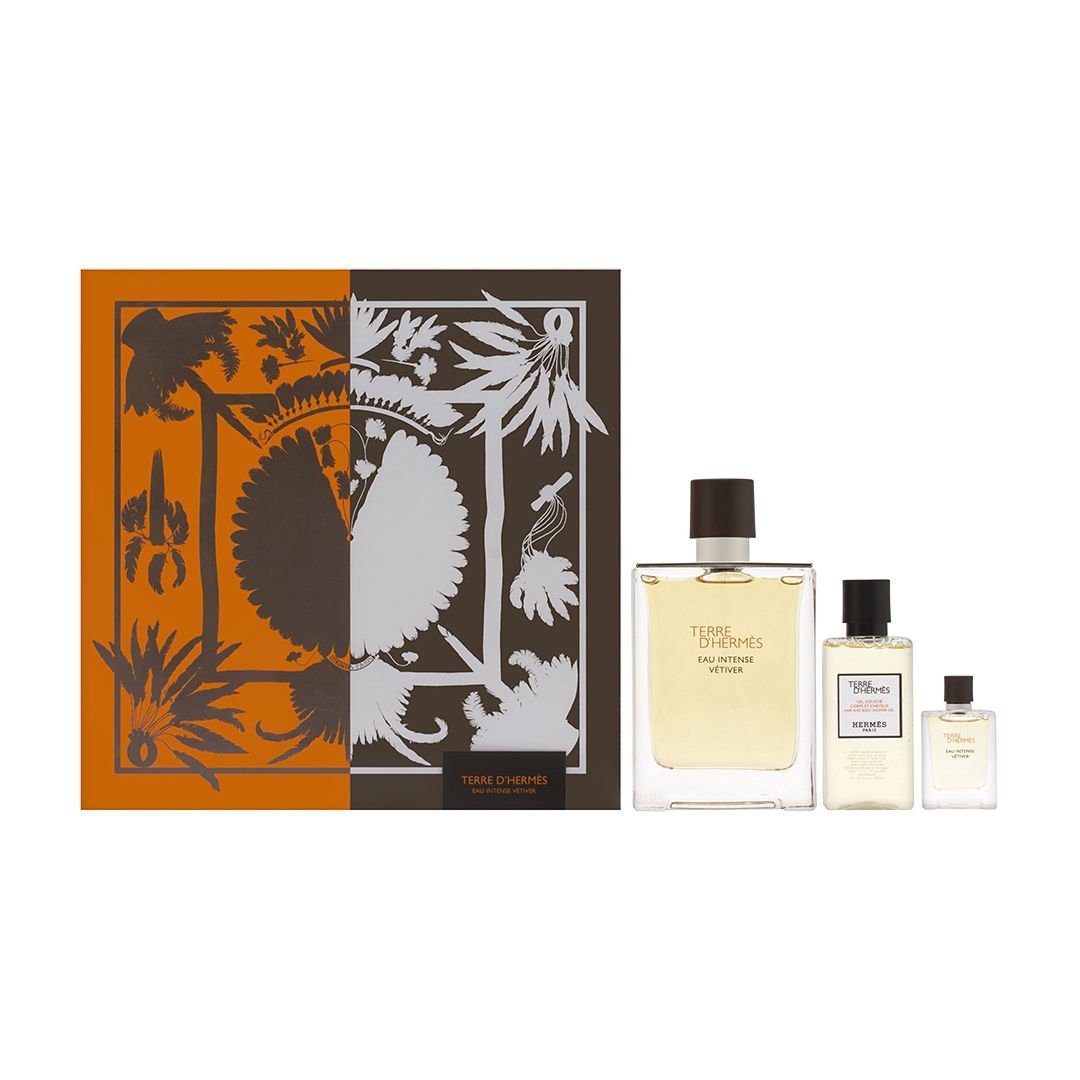 HERMÈS Terre d'HERMÈS Eau Intense Vetiver Gift Set | My Perfume Shop