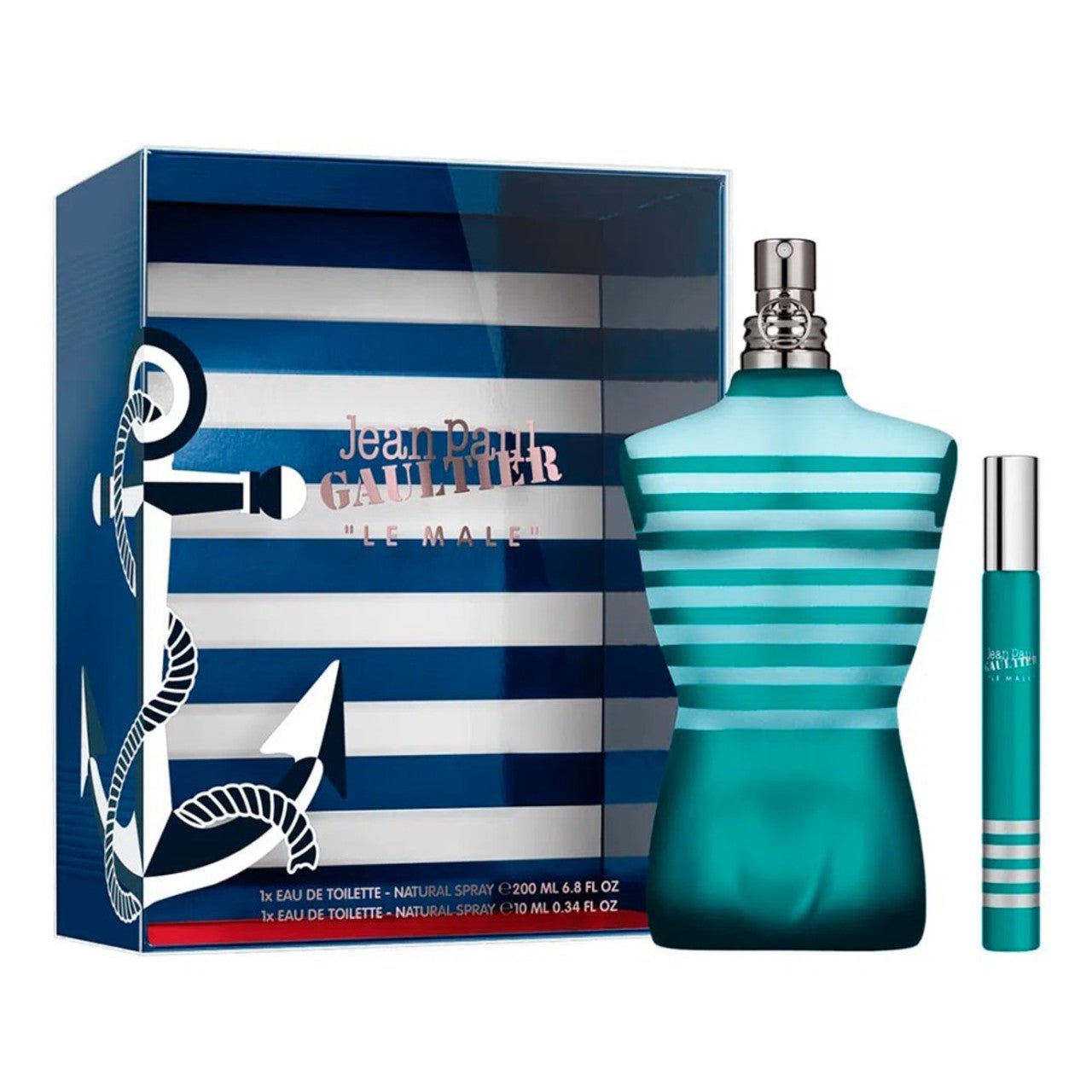 Jean Paul Gaultier Le Male EDT Navy Travel Set | My Perfume Shop