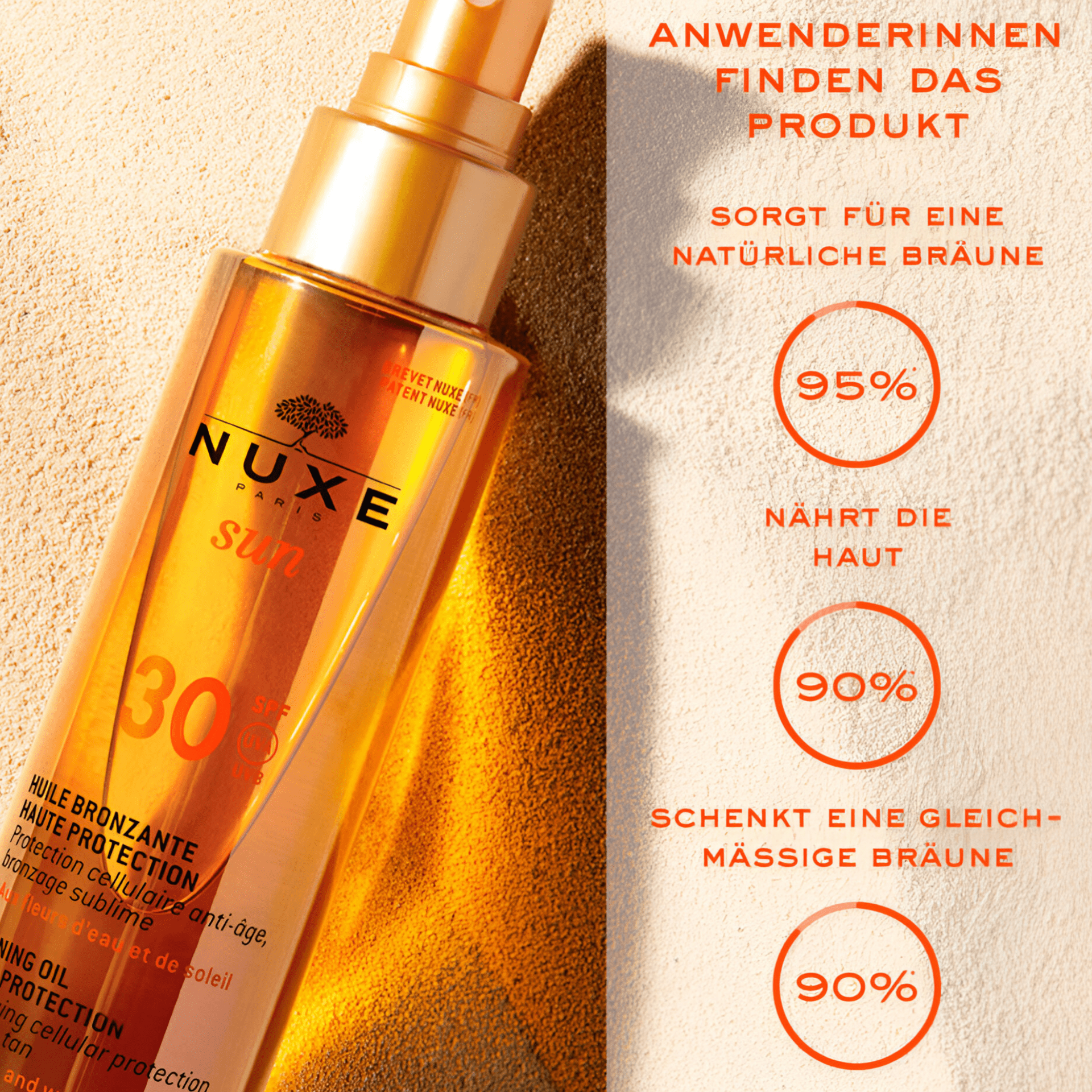 Nuxe Sun Tanning For Women Face & Body Oil | My Perfume Shop