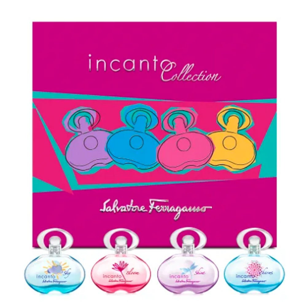 Salvatore Ferragamo Incanto Miniature Collection Set | My Perfume Shop